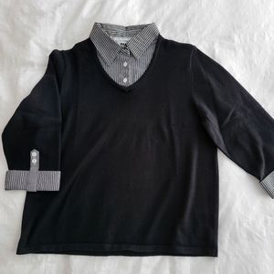 🔥3/$15 Alia sweater w/shirt